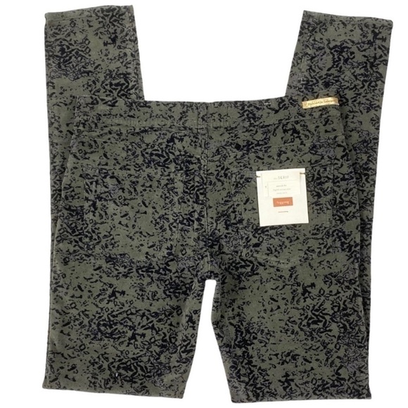 Anthro Pilcro SERIF Damask Print Micro Cords SZ 27 - Picture 5 of 10